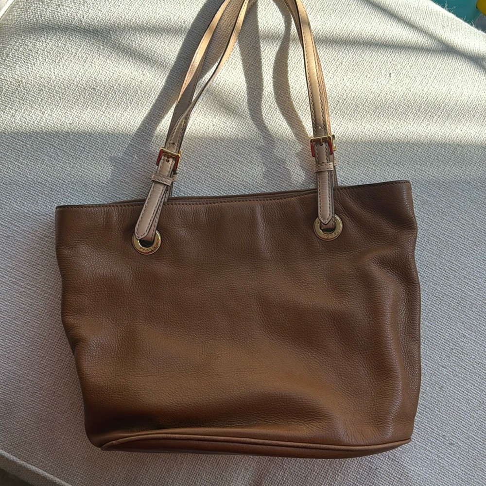 Light Brown Michael Kors Tote